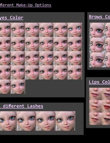 CW Pia for Genesis 8 Female