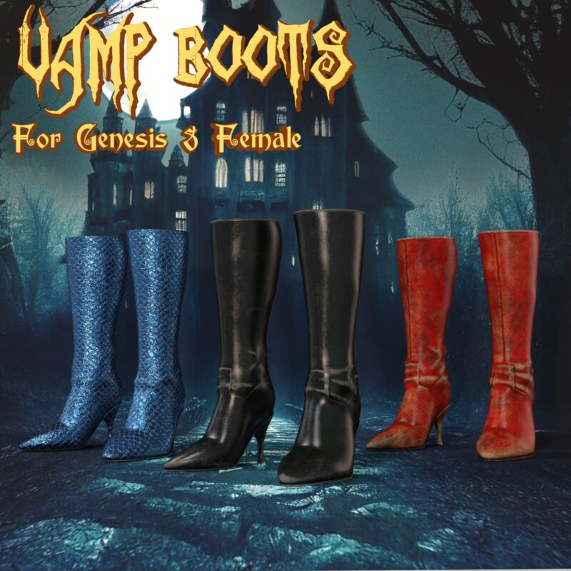 Vamp Boots for G8F - Image 2