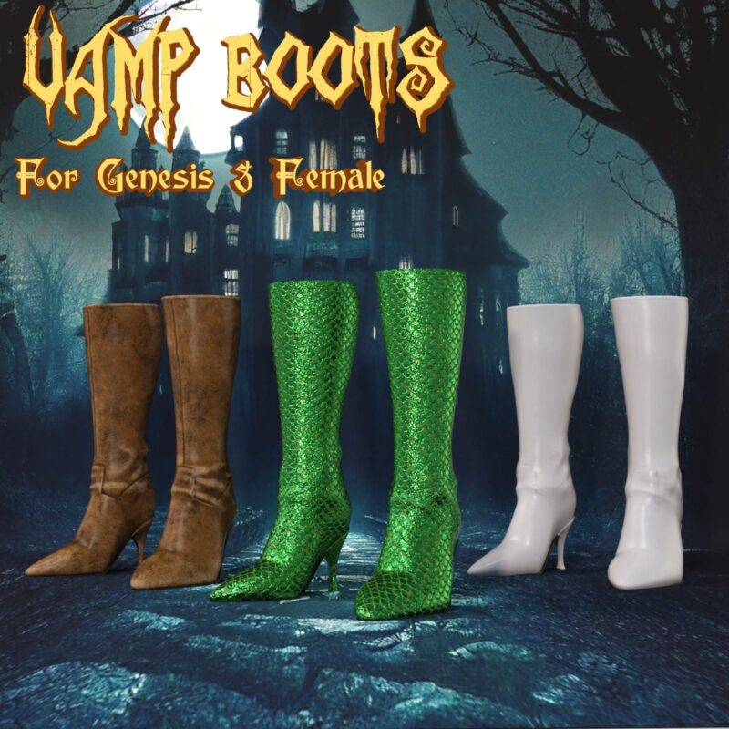 Vamp Boots for G8F - Image 3