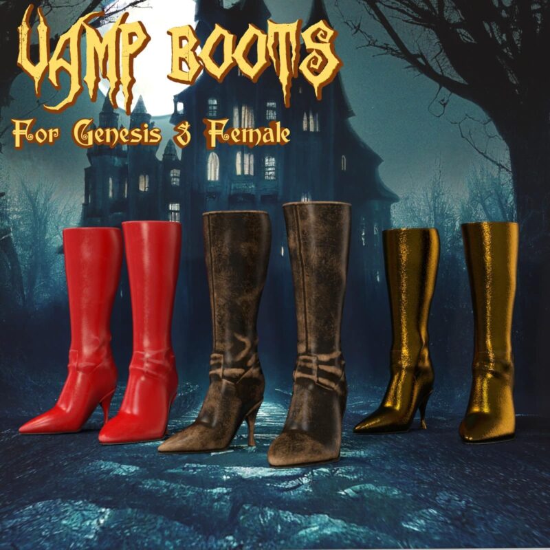 Vamp Boots for G8F - Image 4