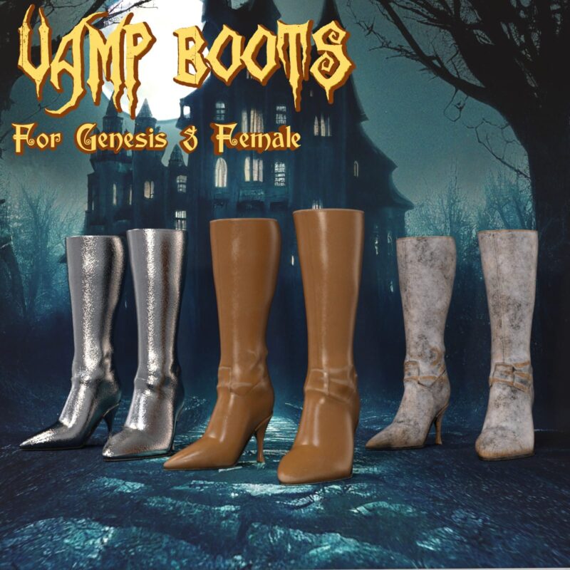 Vamp Boots for G8F - Image 5