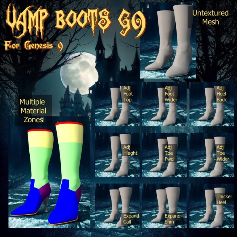 Vamp Boots for G9 - Image 7