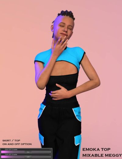 dForce Mixable Emoka for Genesis 9