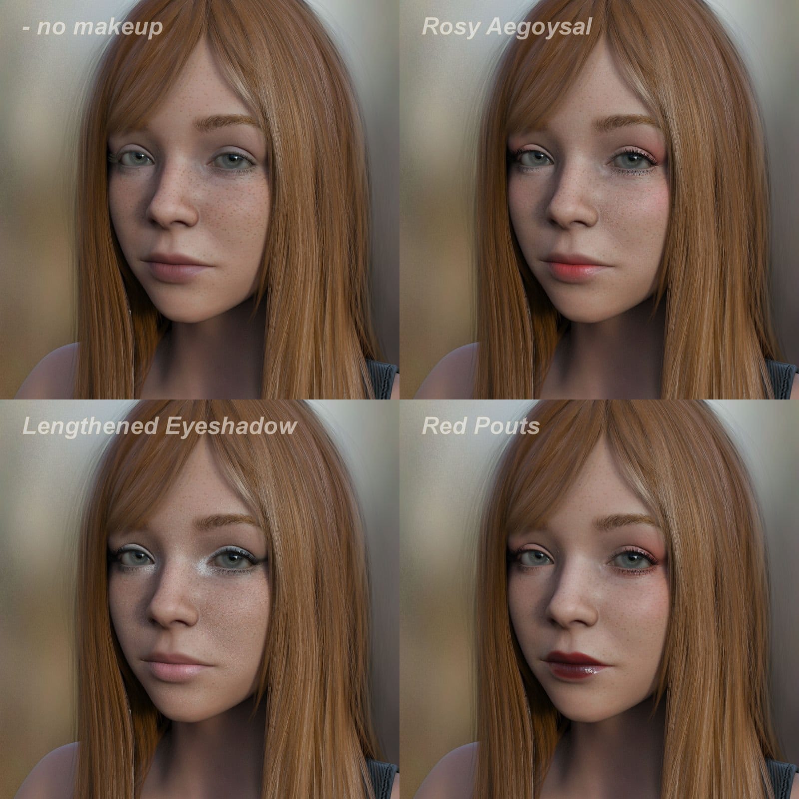 Korean Makeup for Genesis 9