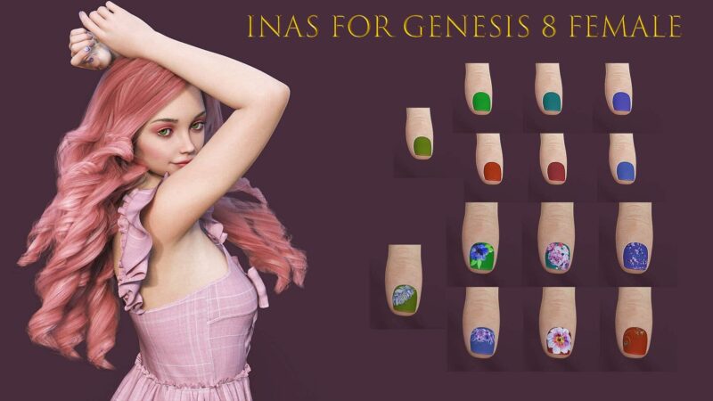 Inas For Genesis 8 Female - Image 6