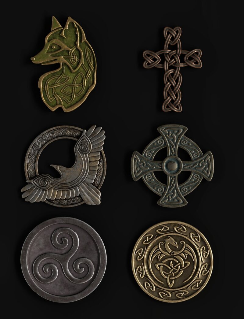 Celtic Jewelry for Genesis 8 and 9 - Image 5