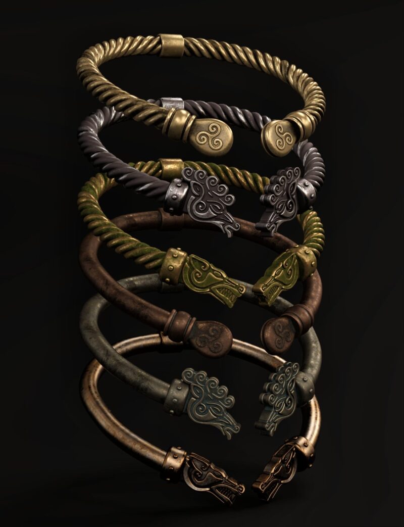 Celtic Jewelry for Genesis 8 and 9 - Image 6