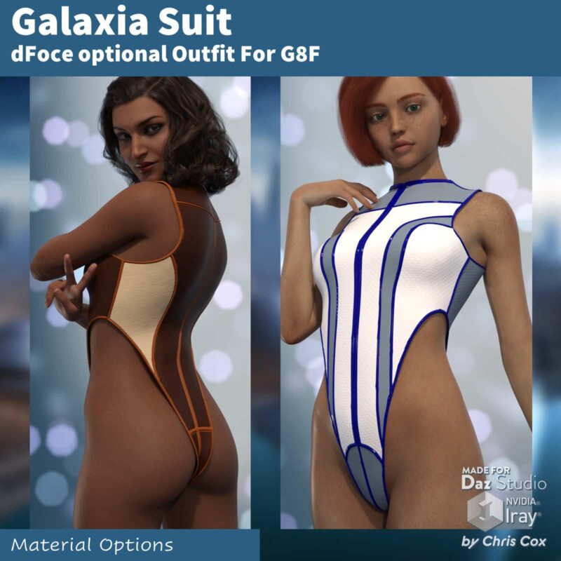 Galaxia Suit for G8F - dForce Optional - Image 2