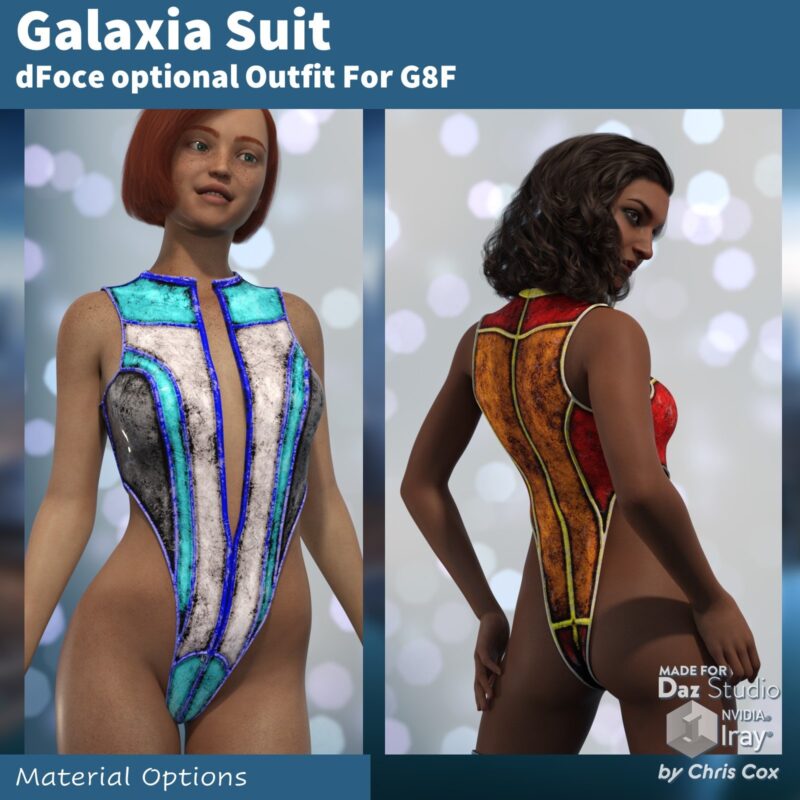 Galaxia Suit for G8F - dForce Optional - Image 3