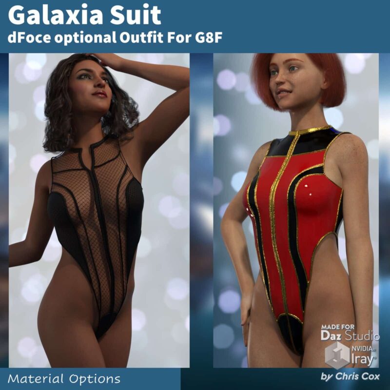 Galaxia Suit for G8F - dForce Optional - Image 4