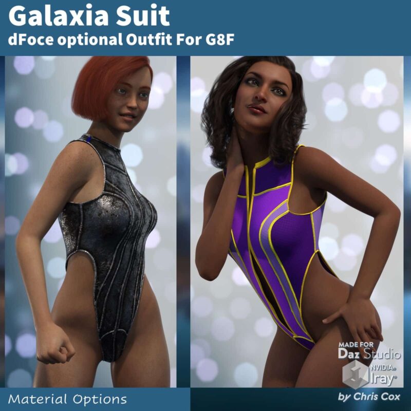 Galaxia Suit for G8F - dForce Optional - Image 5
