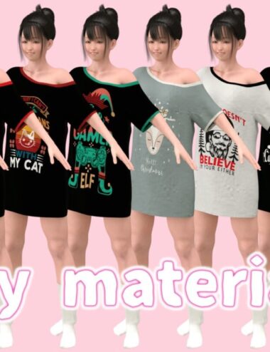 Advent Calendar - One Shoulder Shirt for G8F