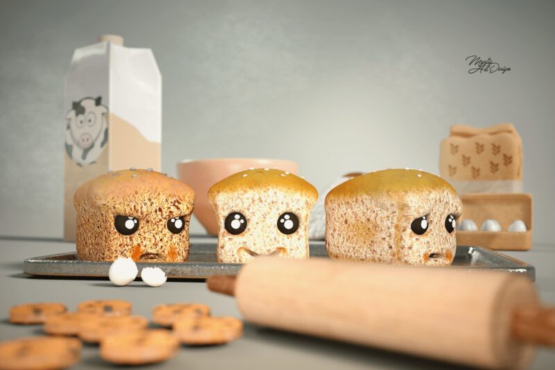 Little cute Bread - Image 2