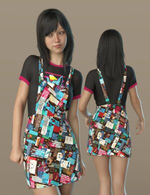 Dforce harumi outfit for genesis 8 and 81 female 03 daz3d