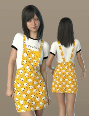 Dforce harumi outfit for genesis 8 and 81 female 10 daz3d