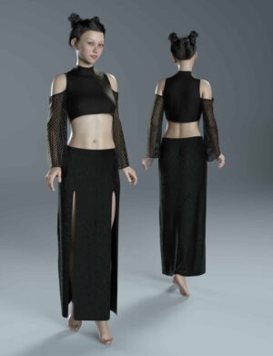 Dforce ilonka outfit for genesis 8 female 01 daz3d