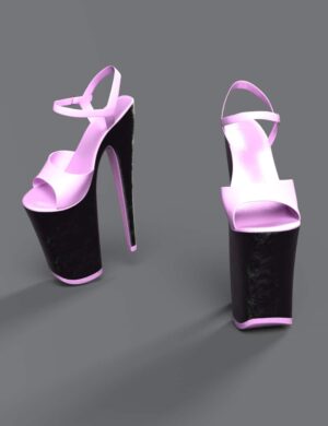 Extreme heels for genesis 8 female 03 daz3d