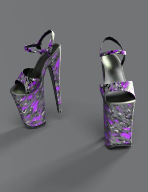 Extreme heels for genesis 8 female 04 daz3d