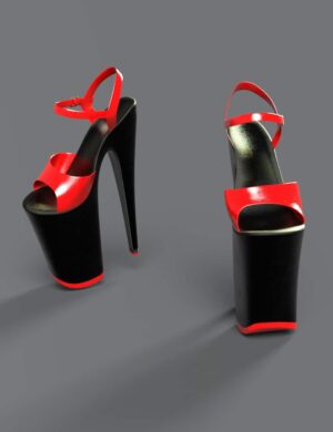 Extreme heels for genesis 8 female 05 daz3d