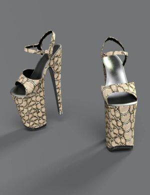 Extreme heels for genesis 8 female 06 daz3d