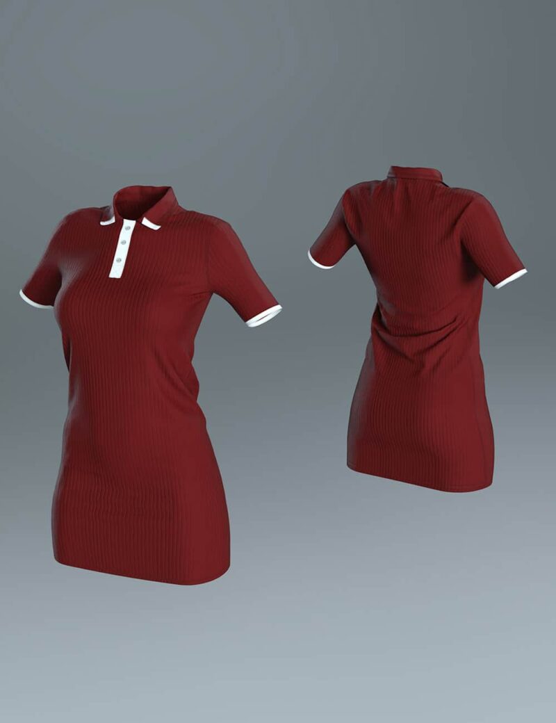 Aranka Polodress for Genesis 8 Females - Image 4