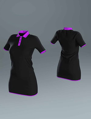 Dforce aranka polo dress for genesis 8 females 13 daz3d