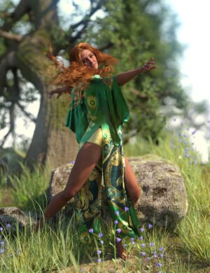 Dforce fryda outfit for genesis 9 13 daz3d