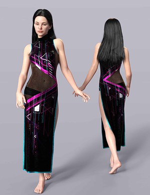 Dforce julcsi dress for genesis 8 and 81 female 06 daz3d