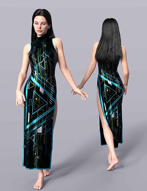 Dforce julcsi dress for genesis 8 and 81 female 07 daz3d