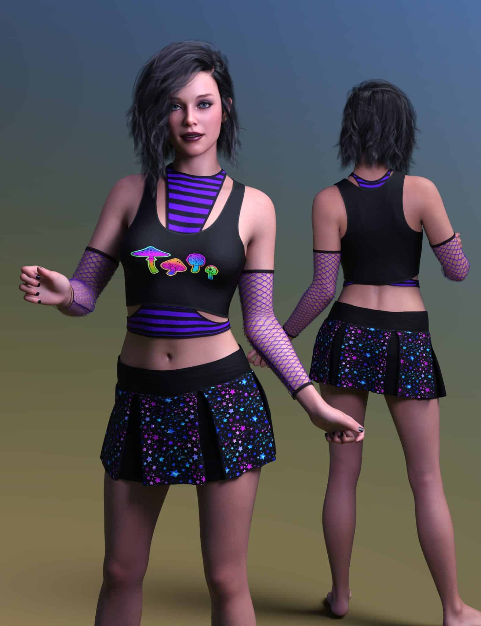 dForce Mixable Malna for Genesis 9