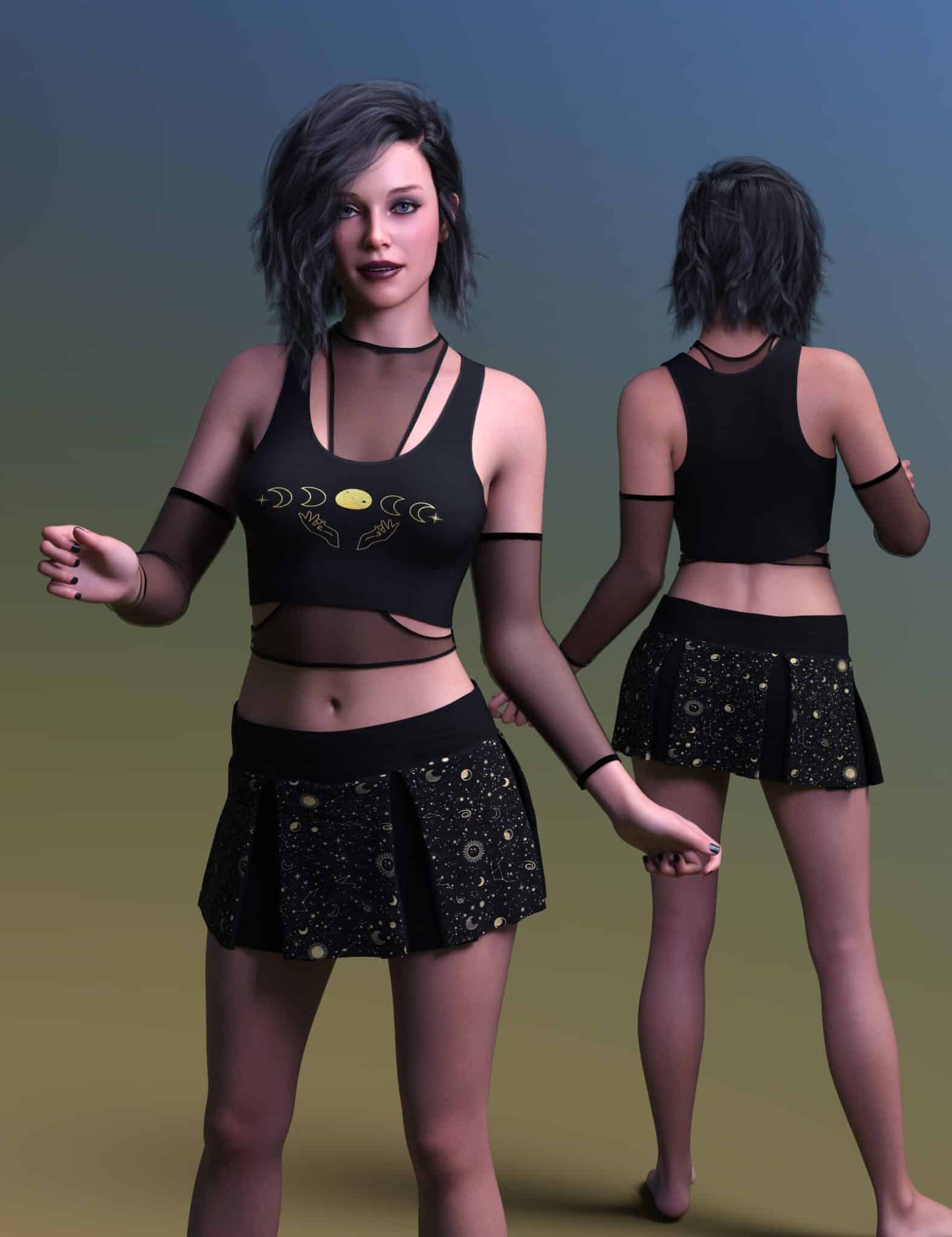 dForce Mixable Malna for Genesis 9