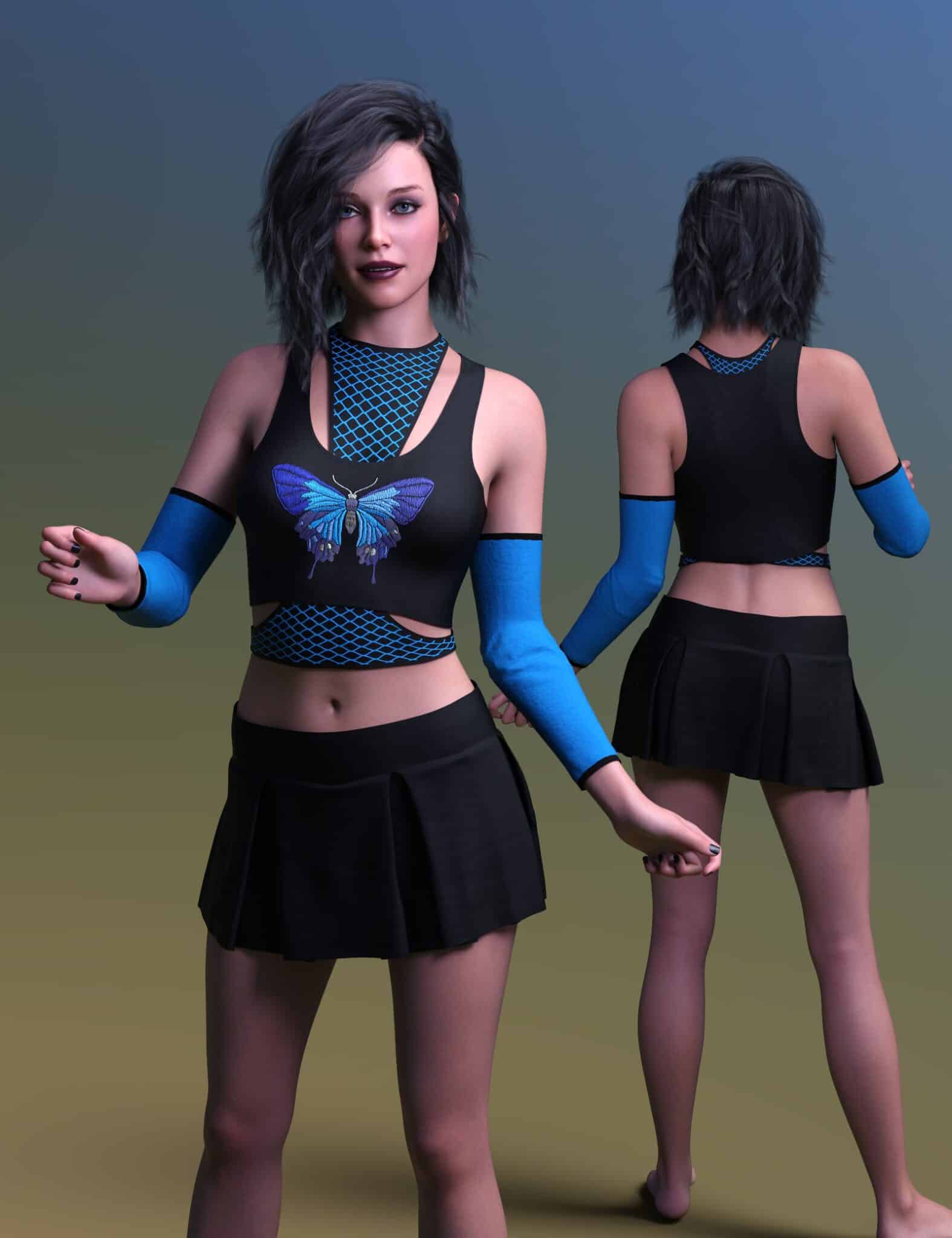 dForce Mixable Malna for Genesis 9