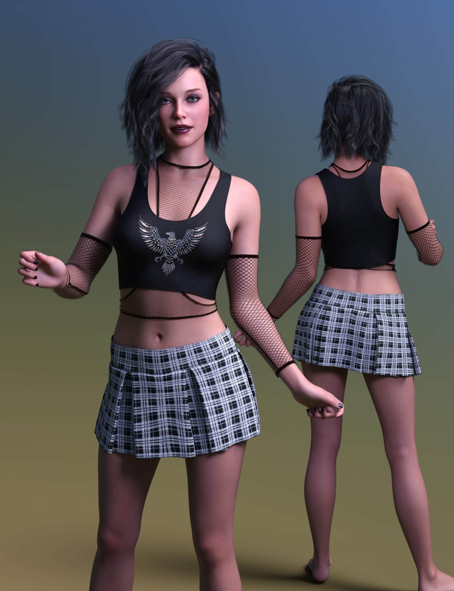 dForce Mixable Malna for Genesis 9