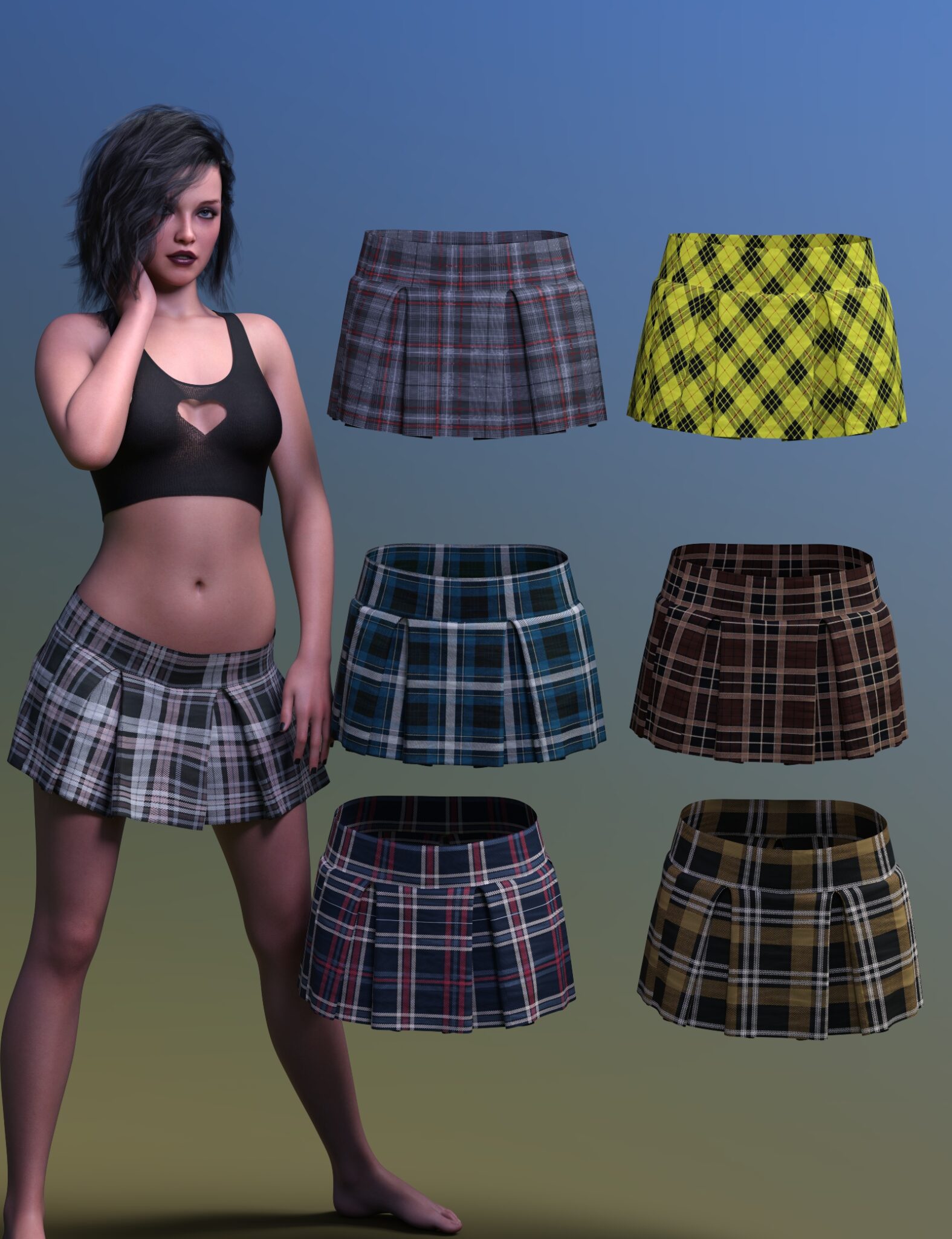 dForce Mixable Malna for Genesis 9