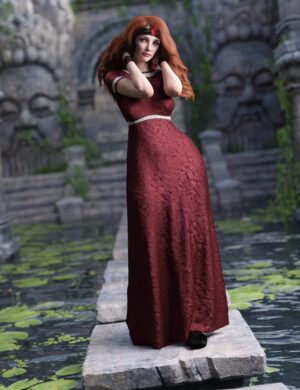 Dforce tiellen outfit for genesis 9 02 daz3d