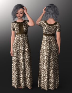 Dforce tiellen outfit for genesis 9 06 daz3d