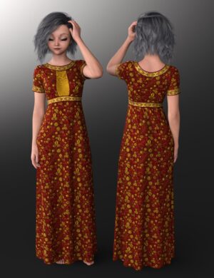 Dforce tiellen outfit for genesis 9 09 daz3d