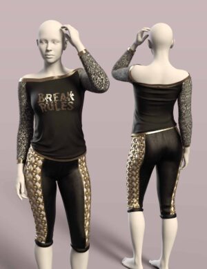 Petike outfit for genesis 9 02 daz3d