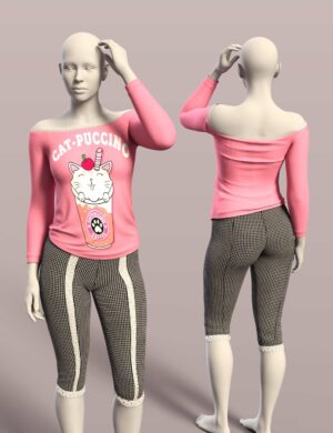 Petike outfit for genesis 9 04 daz3d