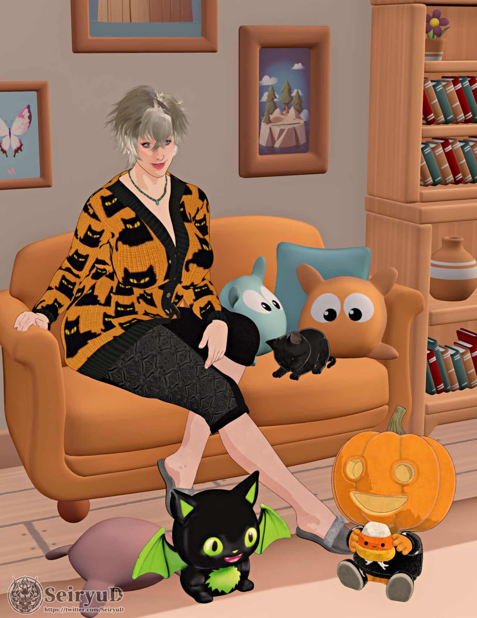 Cozy Cartoon World Living Room 01 photo review