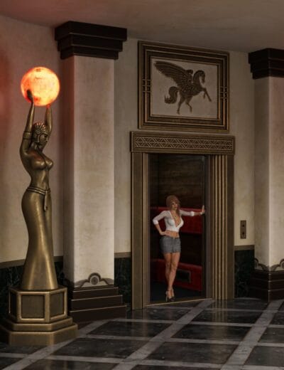 Deco Hallway