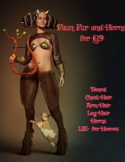 Faun Fur and Horns for G9