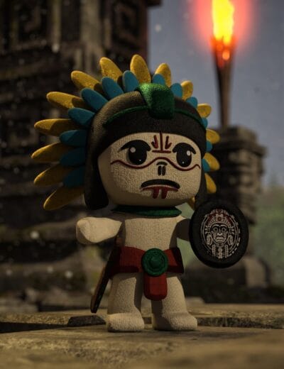 Aztec Warrior Plushie