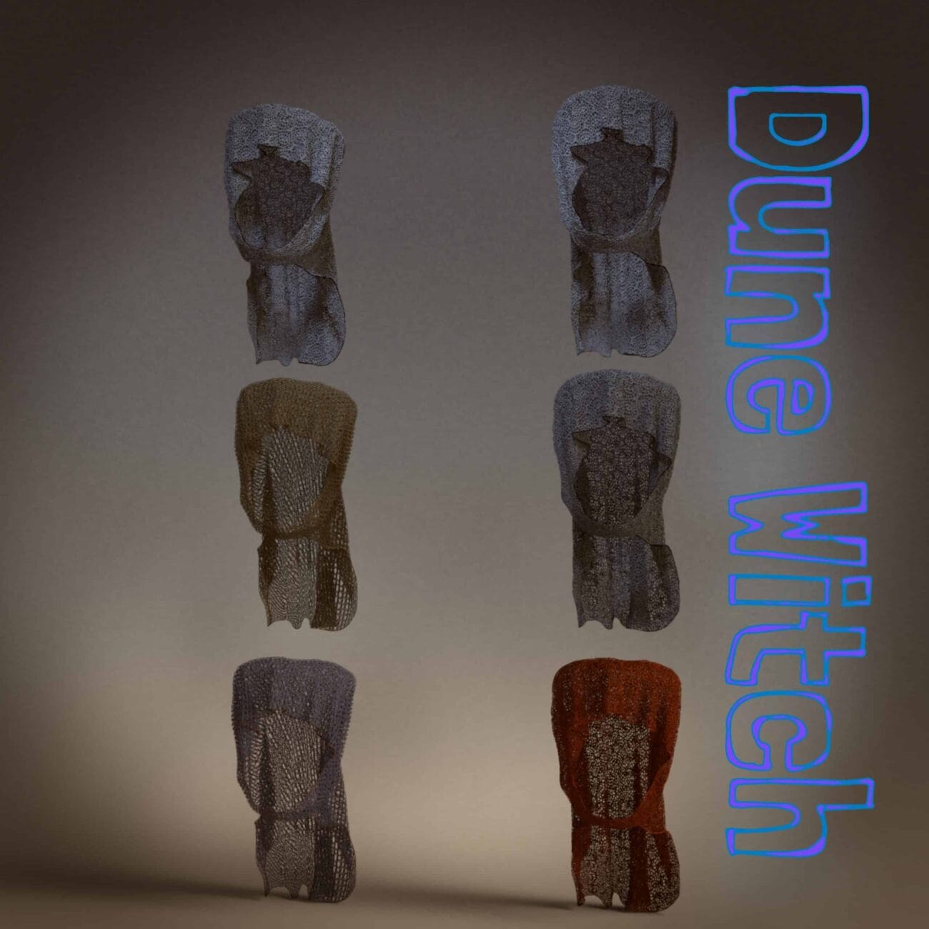 Dune Witch Genesis 8 DAZ Studio sci-fi fantasy mesh-cloaked character forms