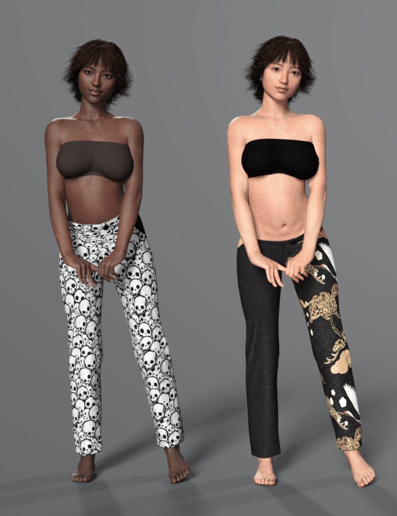 dForce Casual Pants for Genesis 9 - Image 4