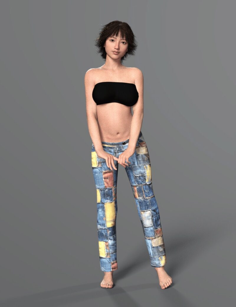 dForce Casual Pants for Genesis 9 - Image 2