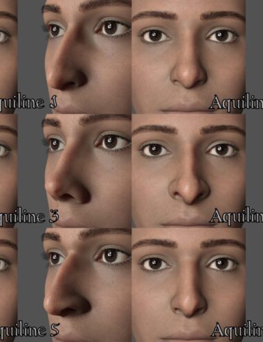 Aquiline Ethnic Nose Shapes for Genesis 9