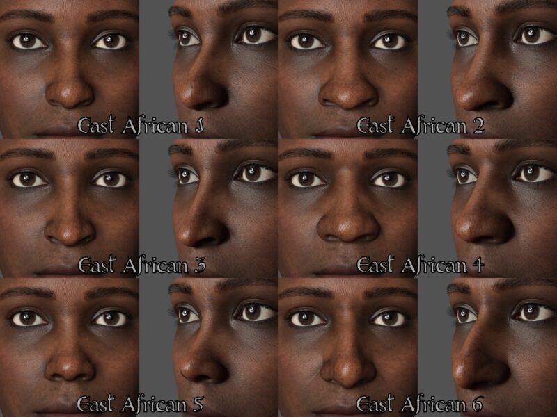 Ethnic Nose Shapes for Genesis 9 - Image 4