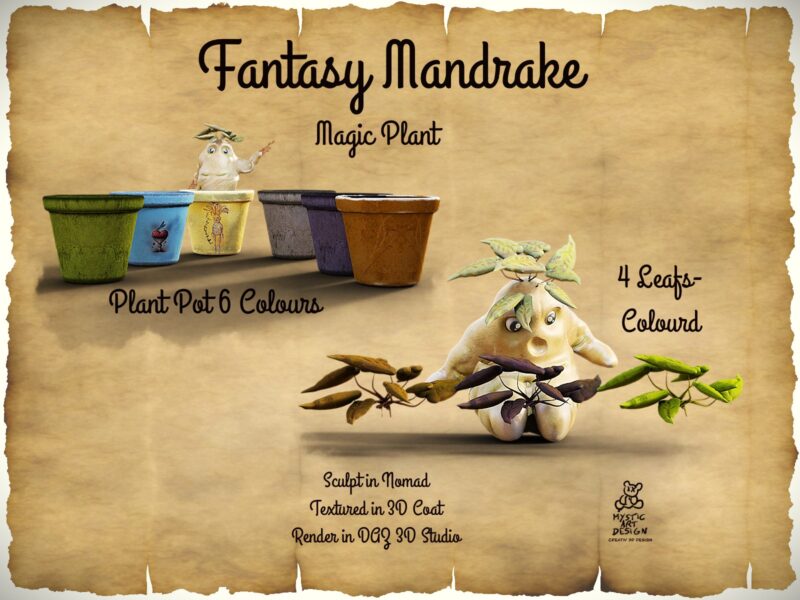 Fantasy Mandrake - Image 4