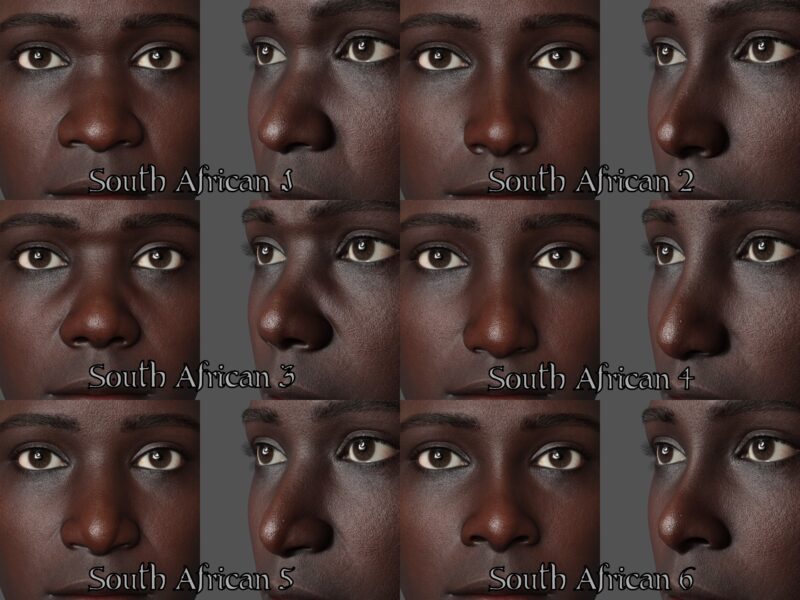 Ethnic Nose Shapes for Genesis 9 - Image 7